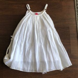 Brand new white tank dress